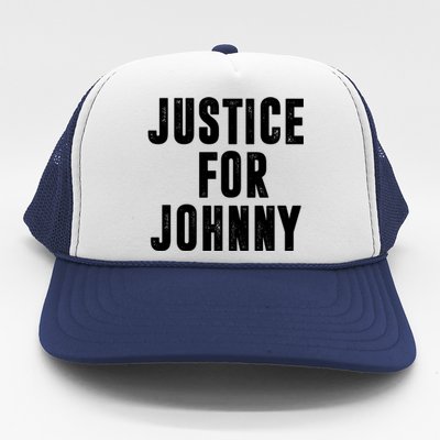 Justice For Johnny Depp Trucker Hat