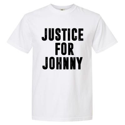 Justice For Johnny Depp Garment-Dyed Heavyweight T-Shirt