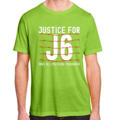 Justice For J6 Conservative 29 Adult ChromaSoft Performance T-Shirt