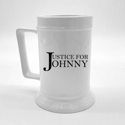 Justice For Johnny Depp Beer Stein