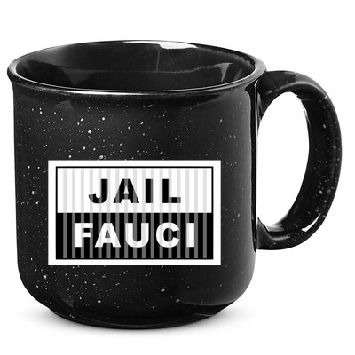 Jail Fauci 15oz Campfire Ceramic Mug