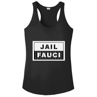 Jail Fauci Ladies PosiCharge Competitor Racerback Tank