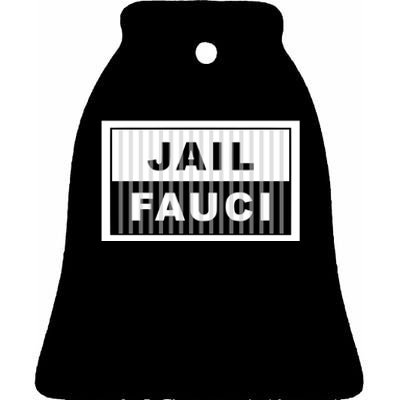 Jail Fauci Ceramic Bell Ornament