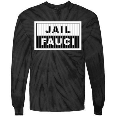 Jail Fauci Tie-Dye Long Sleeve Shirt