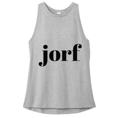 Jorf Funny Jury Duty Trial Attorney Juror Judge Ladies PosiCharge Tri-Blend Wicking Tank