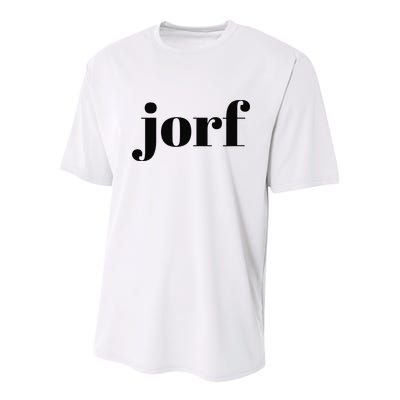 Jorf Funny Jury Duty Trial Attorney Juror Judge Youth Performance Sprint T-Shirt