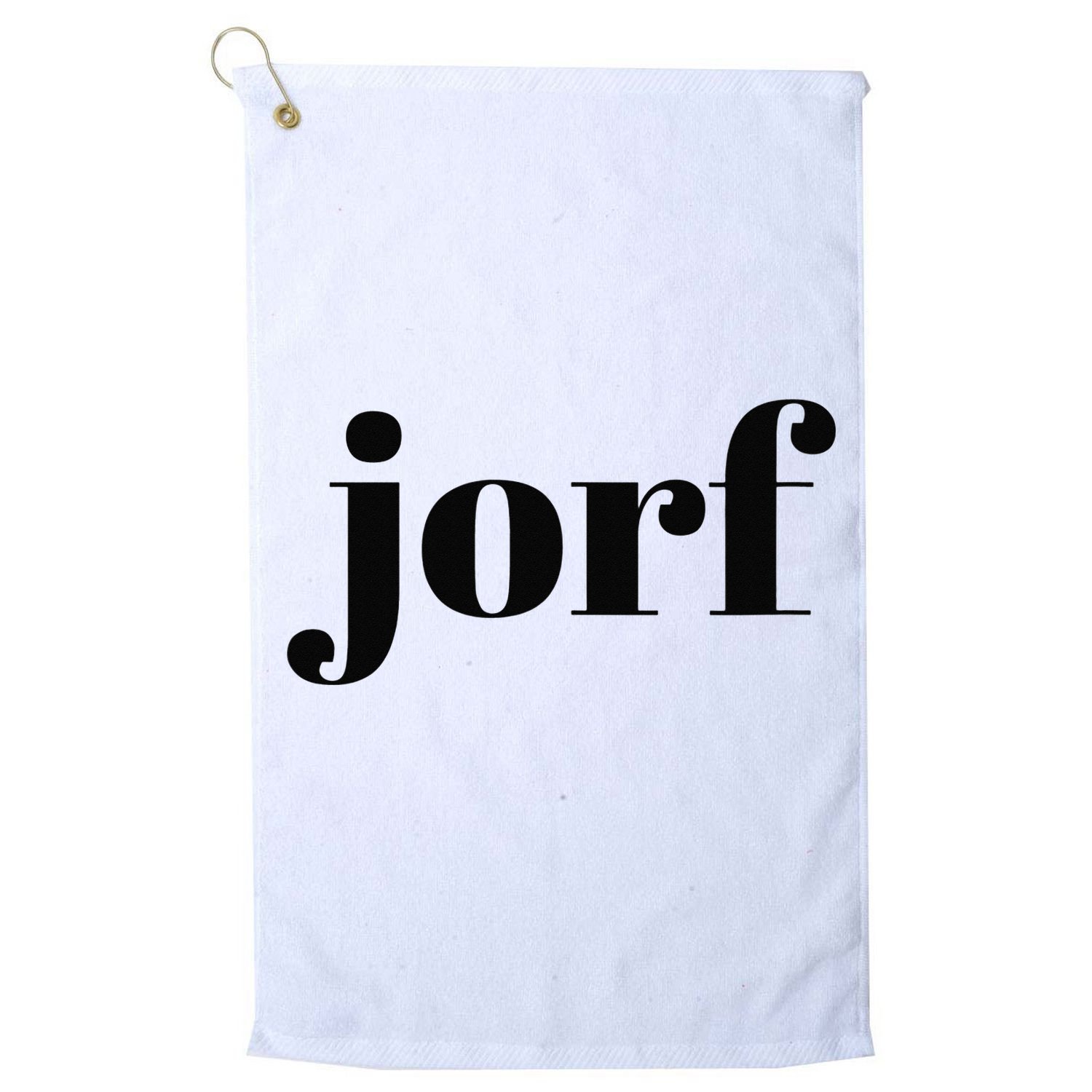 Jorf Funny Jury Duty Trial Attorney Juror Judge Golf Towel
