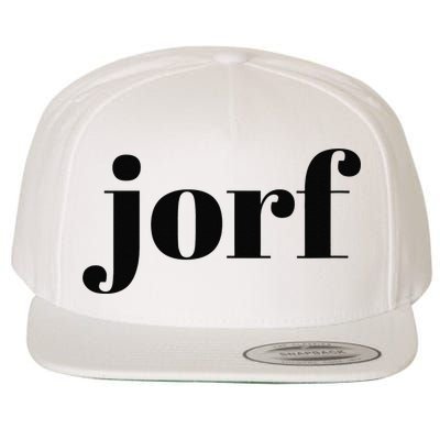 Jorf Funny Jury Duty Trial Attorney Juror Judge Wool Snapback Cap