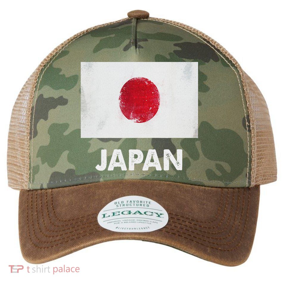 Japanese Flag Japanese Legacy Tie Dye Trucker Hat