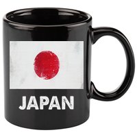 Japanese Flag Japanese 11oz C Handle Ceramic Mug