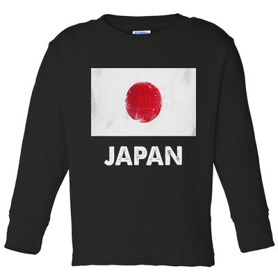 Japanese Flag Japanese Toddler Long Sleeve Shirt