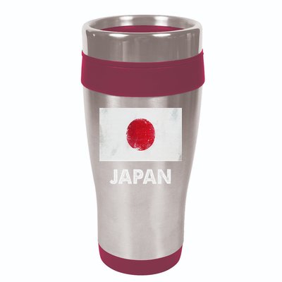 Japanese Flag Japanese 16oz Travel Tumbler
