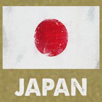 Japanese Flag Japanese Garment-Dyed Women's Muscle Tee
