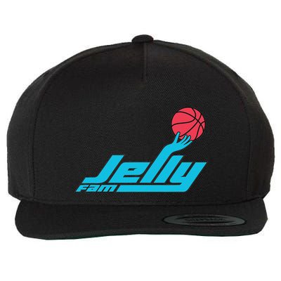 Jelly Fam Wool Snapback Cap