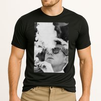 JFK Smoking with Shades John F. Kennedy President Cooling Performance Crew T-Shirt