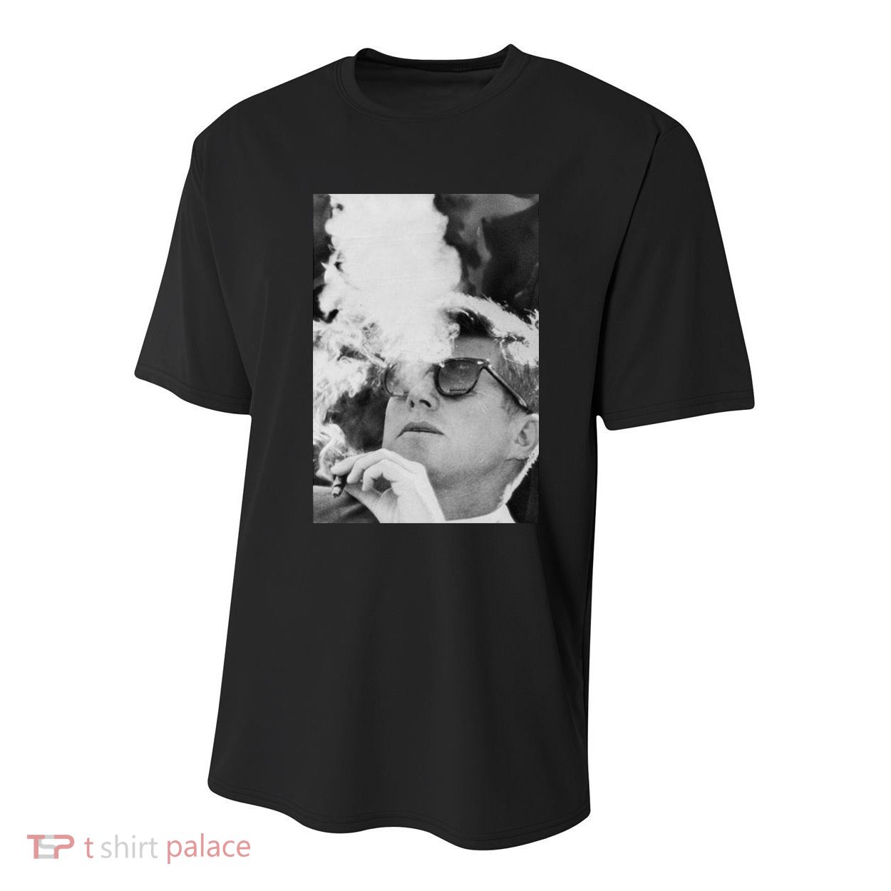 JFK Smoking with Shades John F. Kennedy President Youth Performance Sprint T-Shirt