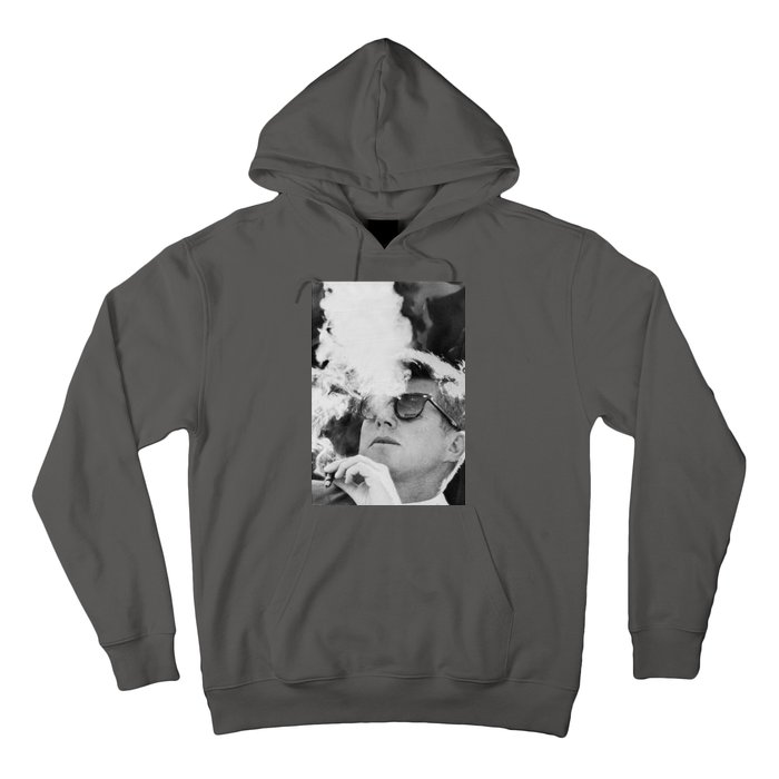 JFK Smoking with Shades John F. Kennedy President Hoodie