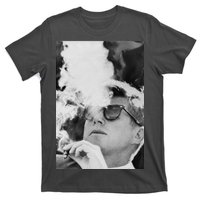 JFK Smoking with Shades John F. Kennedy President T-Shirt