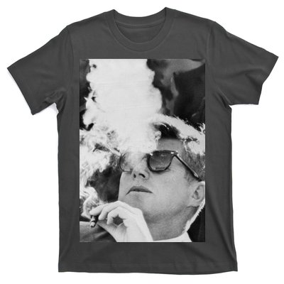 JFK Smoking with Shades John F. Kennedy President T-Shirt