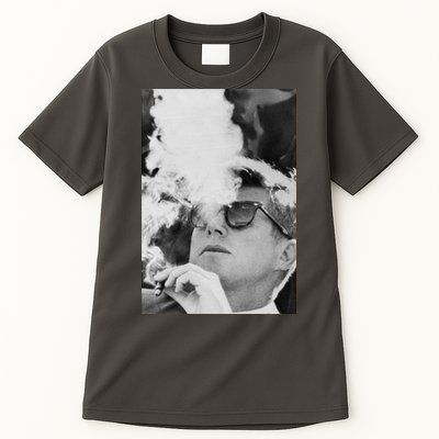 JFK Smoking with Shades John F. Kennedy President Tall T-Shirt