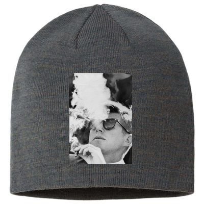 JFK Smoking with Shades John F. Kennedy President Sustainable Beanie