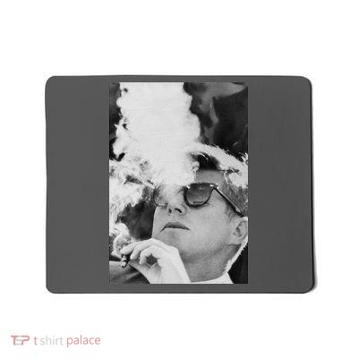 JFK Smoking with Shades John F. Kennedy President Mousepad