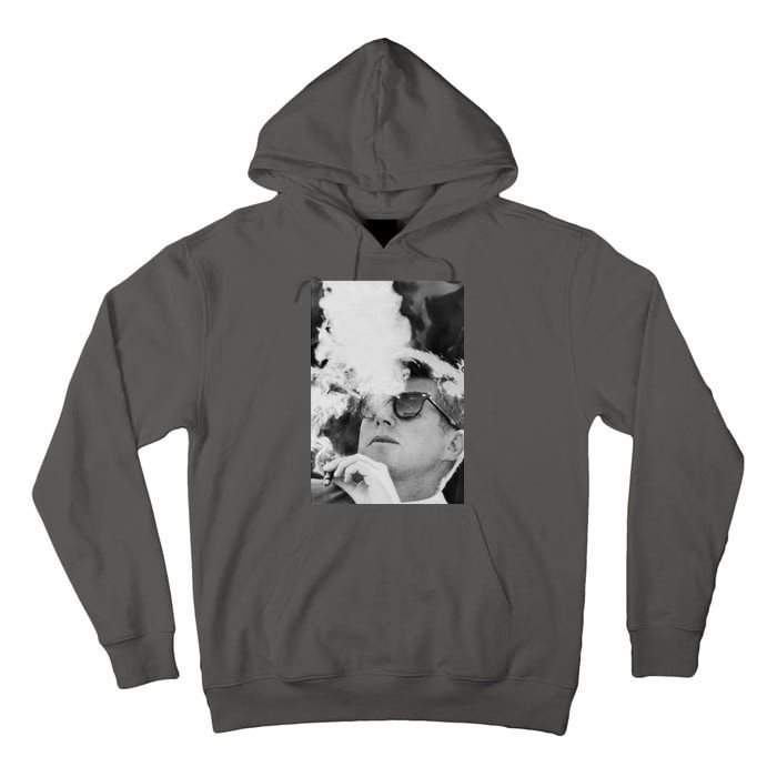 JFK Smoking with Shades John F. Kennedy President Tall Hoodie