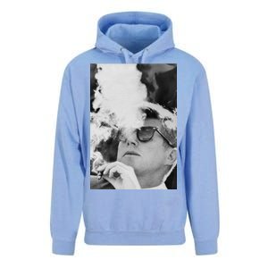 JFK Smoking with Shades John F. Kennedy President Unisex Surf Hoodie