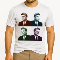 John Fitzgerald Kennedy 35th President Retro Block Portraits Performance Shirt