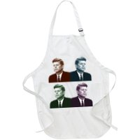 John Fitzgerald Kennedy 35th President Retro Block Portraits Apron