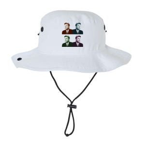 John Fitzgerald Kennedy 35th President Retro Block Portraits Legacy Cool Fit Booney Bucket Hat