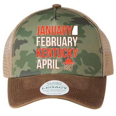 January February Kentucky April Basketball Legacy Tie Dye Trucker Hat