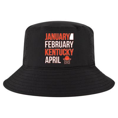 January February Kentucky April Basketball Cool Comfort Performance Bucket Hat