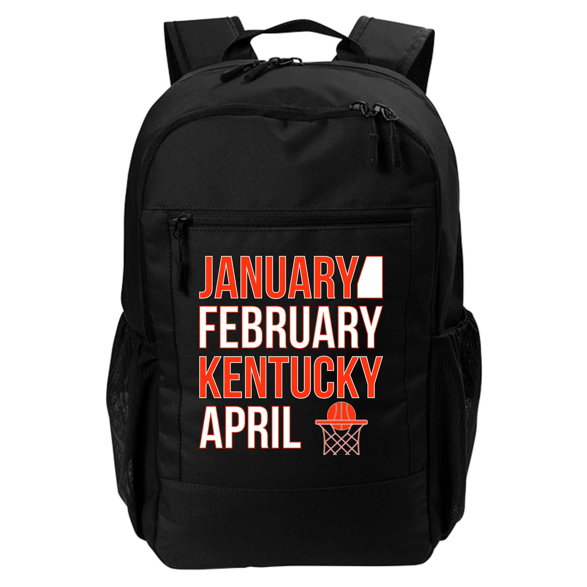 January February Kentucky April Basketball Backpack