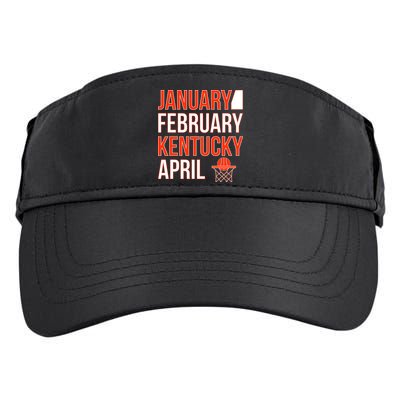 January February Kentucky April Basketball Adult Drive Performance Visor