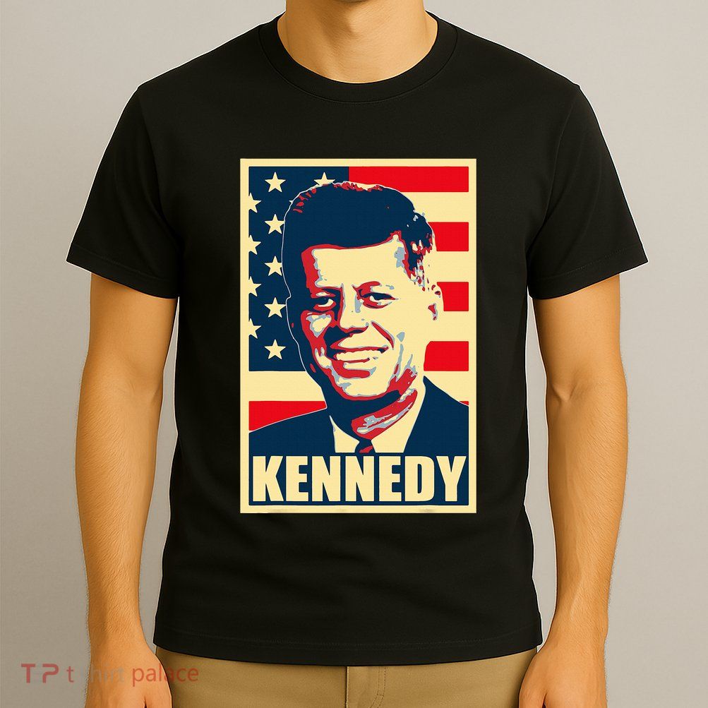 John F Kennedy American Propaganda Poster T-Shirt