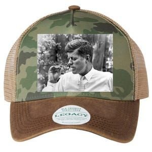 John F Kennedy Smoking Legacy Tie Dye Trucker Hat