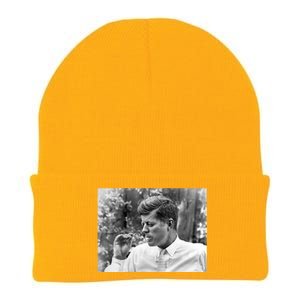 John F Kennedy Smoking Knit Cap Winter Beanie