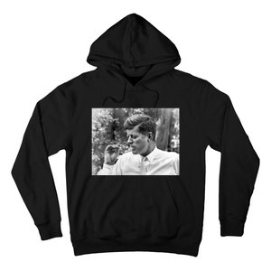 John F Kennedy Smoking Hoodie