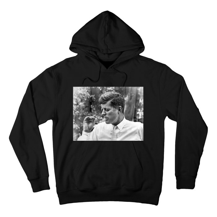 John F Kennedy Smoking Hoodie