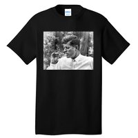 John F Kennedy Smoking Tall T-Shirt