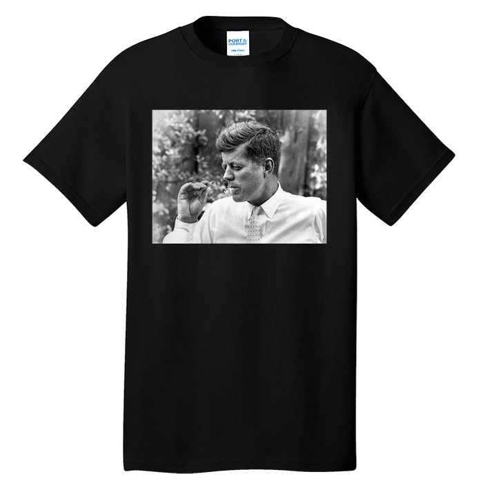 John F Kennedy Smoking Tall T-Shirt