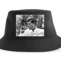 John F Kennedy Smoking Sustainable Bucket Hat