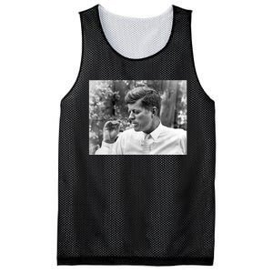 John F Kennedy Smoking Mesh Reversible Basketball Jersey Tank