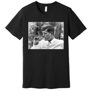 John F Kennedy Smoking Premium T-Shirt