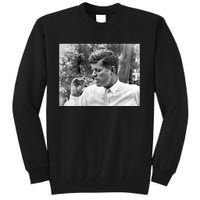 John F Kennedy Smoking Tall Sweatshirt