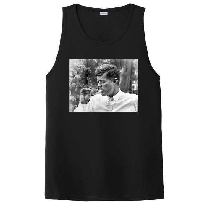 John F Kennedy Smoking PosiCharge Competitor Tank