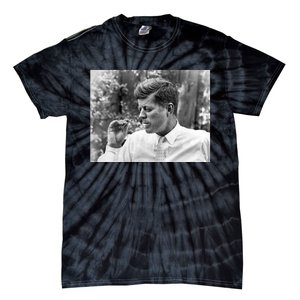 John F Kennedy Smoking Tie-Dye T-Shirt