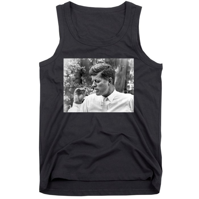 John F Kennedy Smoking Tank Top