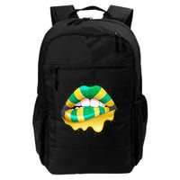 Jamaican Flag Lips Women Jamaica Backpack